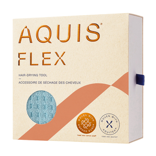 AQUIS第五代Flex waffle干发帽超强吸水一片式速干毛巾女2026新款