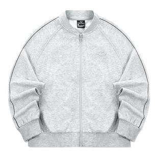 361女装2025秋冬新款立领外套女子宽松舒适运动服五明治开襟卫衣