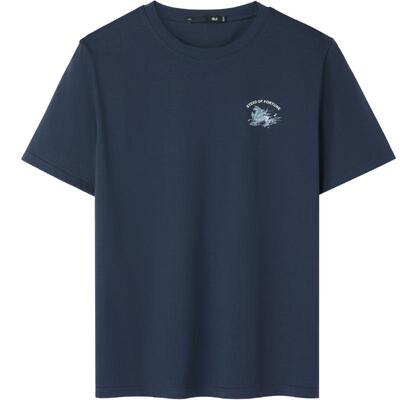 海澜之家马年贺岁凉感短袖T恤男