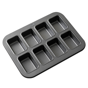 德国焙可美小吐司模具迷你吐司烘焙模具方形面包蛋糕模具烤盘家用