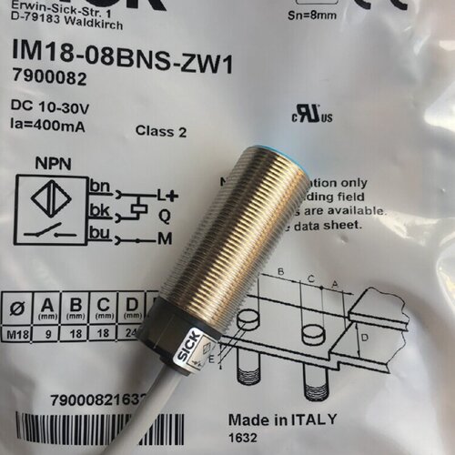 议价全新原装德国西克SICK接近传感器IM18-08BNS-ZW1  IM18-08NNS