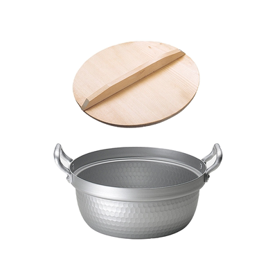 蒸锅北陆双耳锅轻便导热快泡面锅