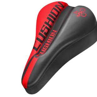 自行车坐垫套座套超软山地车硅胶座椅软座垫加厚公路车座配件大全