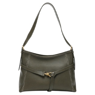 红谷包包女2026新款真皮单肩斜挎包通勤高级感大容量托特包女士包