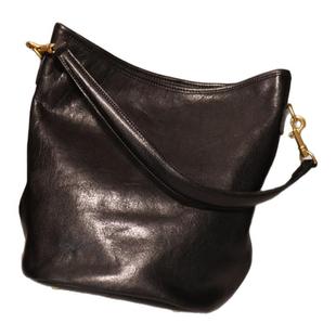 真皮头层牛皮水桶包黄铜拉链森系植鞣牛皮桶包大容量单肩斜挎质感