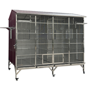 大牛大型不锈钢鸽子笼室外特大号家用养殖笼只进不出养鸽子专用笼