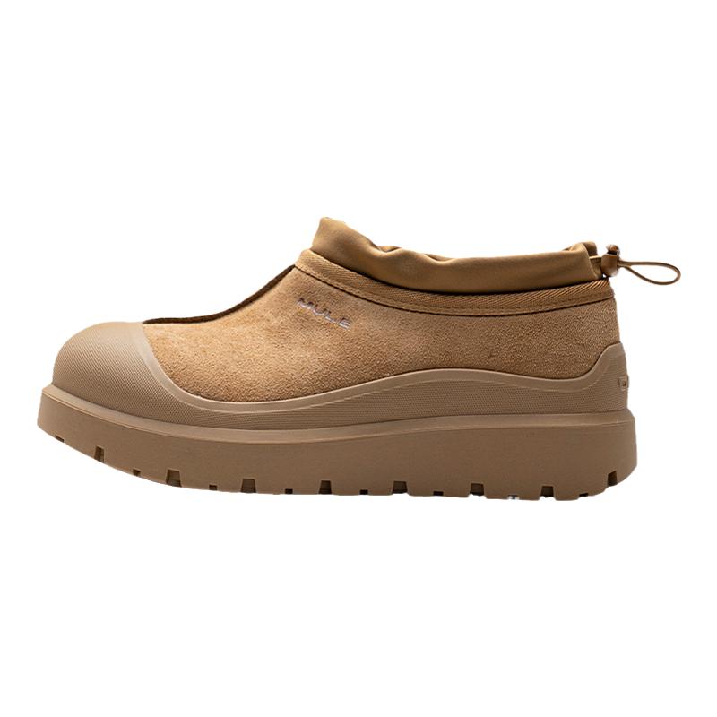 多嘴驴Donkey美拉德雪地靴女款冬季加绒加厚保暖短筒面包鞋二棉鞋