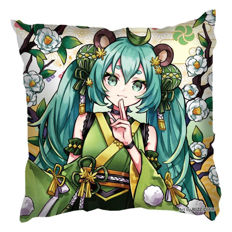 MIKU 初音未来周边 二次元抱枕学生宿舍床头枕头汽车用靠背