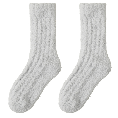 moremoli秋冬天居家地板毛绒袜子