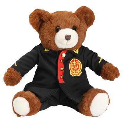 蜀黍家法官熊法院版毛绒公仔玩偶
