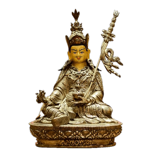 欧斯特释迦族手工《莲花生大士》尼泊尔进口仿古《莲花生大师》
