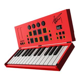 贾逸可签名款Vboard25 49蓝牙折叠MIDI键盘便携编曲电音MIDIPLUS