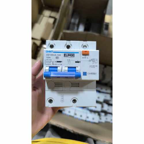正泰漏电断路器DZ158LE100大功率家用漏电开关100