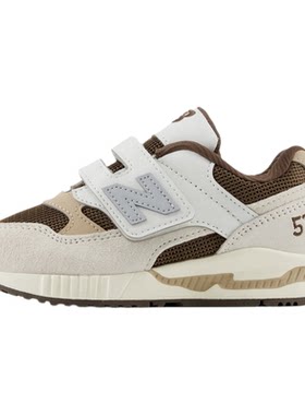 Newbalance nb官方童鞋 0-4岁小童夏季网眼卡其色拼接运动鞋KV530