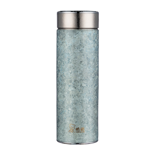 希诺纯钛保温杯便携茶水分离焖泡茶杯高档大容量养生钛杯新年礼物