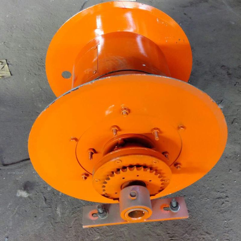 自动伸缩电缆卷盘弹簧驱动龙门吊行车电缆卷筒电磁吸盘收线器