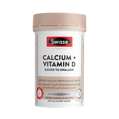 Swisse钙+维生素D片精准补钙