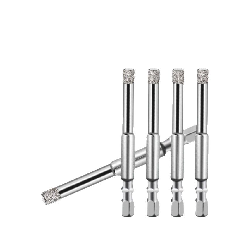 新款玻璃专用开孔器玻璃专用陶瓷玉石磨圆六角柄打孔打孔扩孔神器