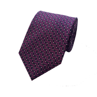 桑蚕丝真丝领带男正装商务高档男士结婚宽手打紫色高级领导婚宴免