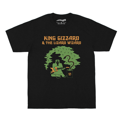 KingGizzard迷幻摇滚乐队短袖