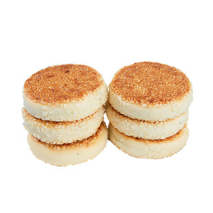 老式红豆麻饼芝麻酥饼无糖精传统糕点小吃孕妇尿人休闲小零食专用