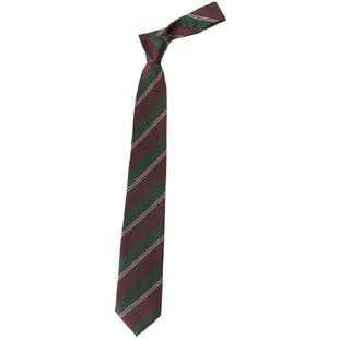 绿色领带日系学院风懒人免打衬衫配饰学士服jk领结女手打条纹领带