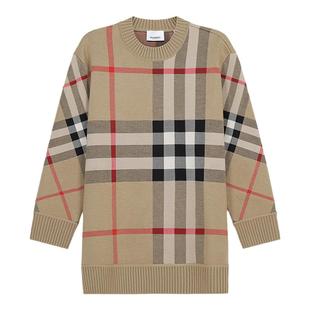 【甄品精选】BURBERRY博柏利 女士宽松版针织衫毛衣 80391521