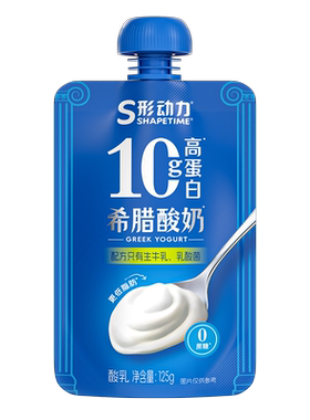 形动力吸吸袋希腊酸奶