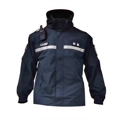 casp两面穿反光条执勤巡逻冲锋衣