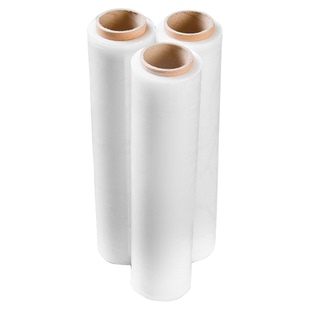 宽50cm打包膜缠绕膜 塑料薄膜拉伸膜 PE工业保鲜膜大卷托盘包装膜