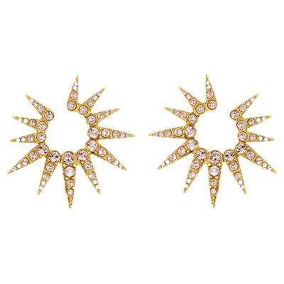 饰品耳钉小众欧美风复古做旧小众