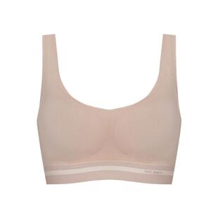 柔性风暴无痕承托内衣女无钢圈承托防下垂背心文胸聚拢女士胸罩