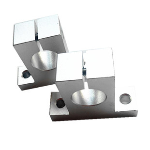 光杆立式轴支架SHA直线轴承光轴固定座铝合金支撑座SK8-102540 60