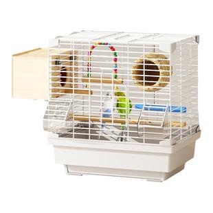 鸟笼鹦鹉笼子家用金属玄凤虎皮生态观赏笼外出专用鸟大号豪华别墅