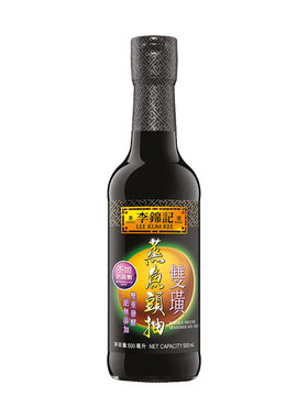 李锦记蒸鱼提鲜海鲜清蒸白灼虾