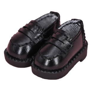 ob11娃鞋 阿巳制服鞋子gsc粘土人皮鞋 Molly衣服素体 p9 12分娃衣