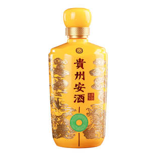 【贵州安酒】壹品龙安 53度白酒酱香型 单瓶礼盒装500ml 商务宴请