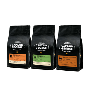 乔治队长 埃塞俄比亚意式单一产区SOE精品咖啡豆组合套装200gX3包