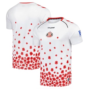 2024桑德兰纪念版小蜜蜂丹超布隆德比队球衣足球服短袖运动T恤