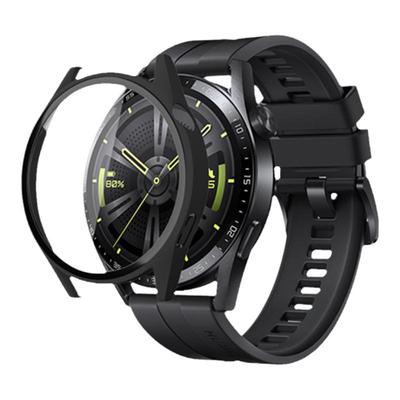 适用华为gt5保护壳watchGT4智能手表GT3保护套pc钢化膜watch4新款保护膜华为gt2pro表壳2e全包壳膜一2体配件