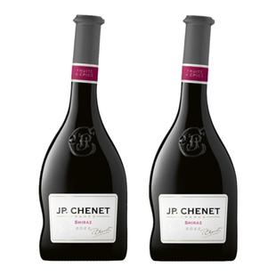 JP.CHENET香奈旗舰店 歪脖红酒法国进口西拉干红葡萄酒礼物礼盒装