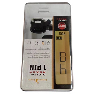 鹿牌数显单针瞄准器杠杆倍镜精调瞄针复合弓箭叠加一级反应反应瞄