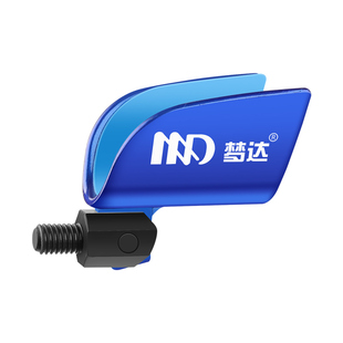 支架头自动回弹夜光竞技配件防滑前叉头钓鱼竿支架炮台架杆羊角头