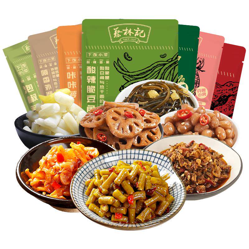 蔡林记热干面小菜即食下饭菜