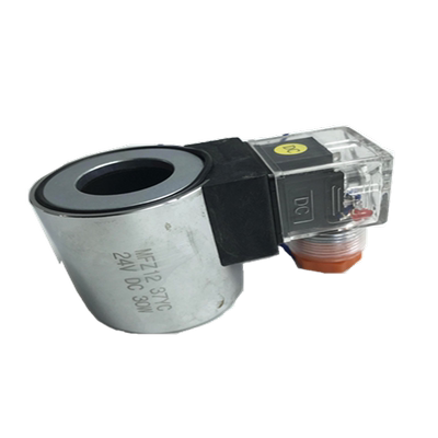 电磁阀线圈MFZ12-37YC DC24V 30W 孔径23MM 长度51 MFB12 AC220V