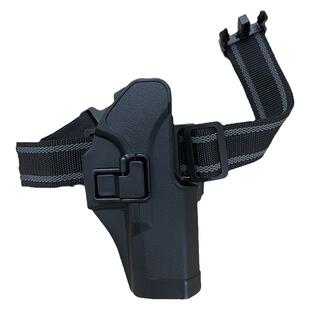 格洛克简易绑腿枪套战术快拔套COS道具演出通用G17 1911 P226 TP9