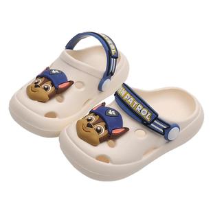 儿童拖鞋男童夏季轻便软底居家透气幼儿宝宝洞洞鞋防滑女孩凉拖鞋