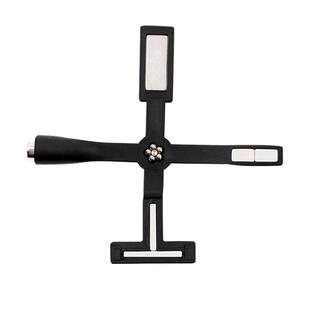 美甲十字架花样磁铁猫眼指甲油胶多功能便携强力吸铁石五合一工具