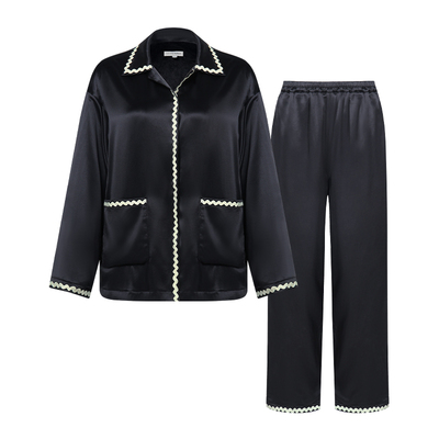 NJP真丝睡衣套装漂浮冬眠系列