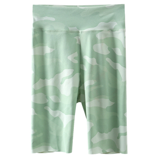 女童打底裤夏季薄款外穿儿童鲨鱼裤时尚迷彩运动短裤女大童裤子潮